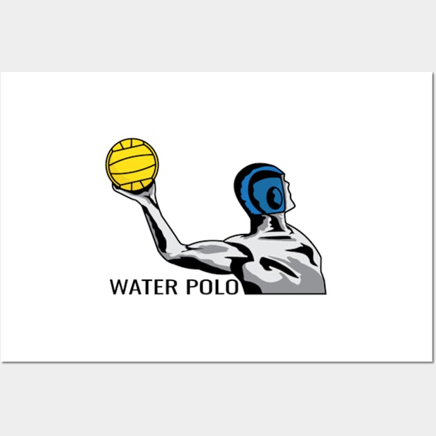 Water Polo, WATERPOLO Wall Art by IDesign23